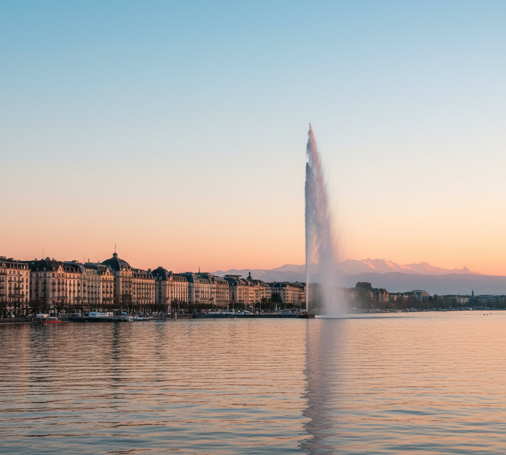 Private limousine transfer Zurich to Geneva — chauffeur service Switzerland